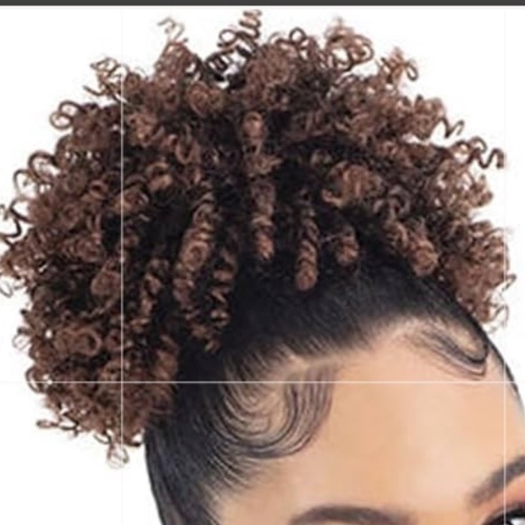 Mayde Beauty Drawstring Ponytail and Bang COCO DOLLIES  NWT - Picture 5 of 6